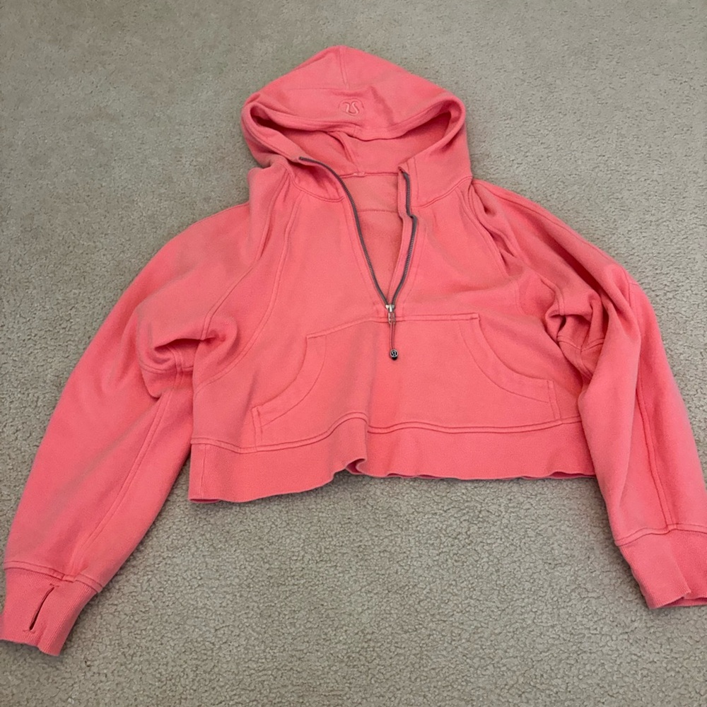Lululemon scuba oversized quarter zip size xs/s